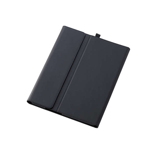 【2025年度】Surface Pro 9/Pro 10 ソフトレザーケース フリーアングル タッチペン収納 キーボード対応